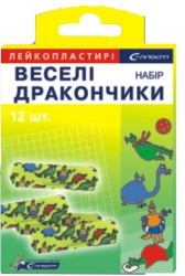 Лейкопластырь, №12 набор "Веселые дракончики"